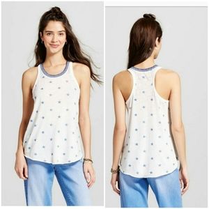 Zoe + Liv Sheer Stars Tank